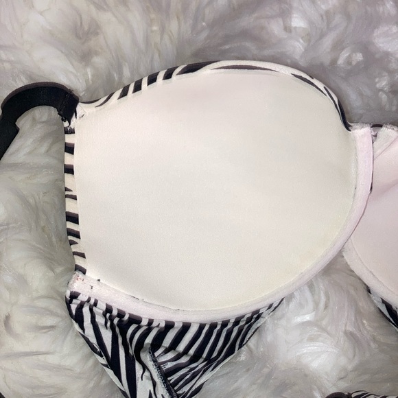 VS Zebra The Naked Demi Underwire Bra 34DD - Picture 7 of 8